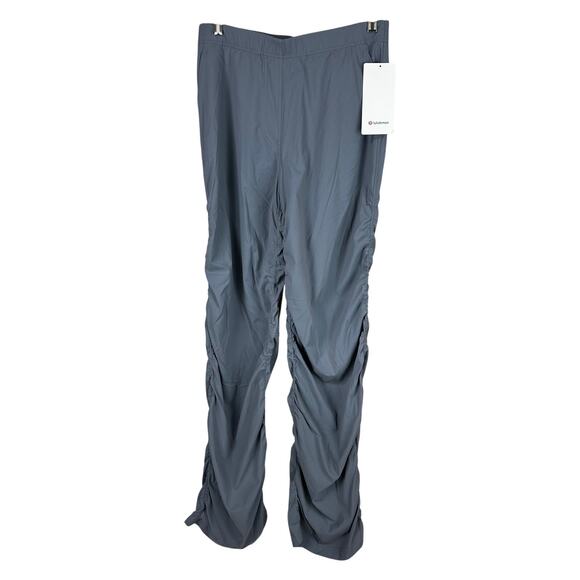 Lululemon Dance Studio Slim Fit High Rise Flared Pant Solar Grey Size Large NEW - Picture 4 of 12